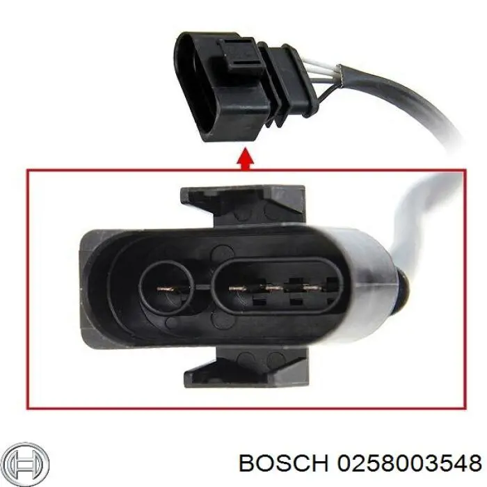 Лямбда-зонд 0258003548 Bosch