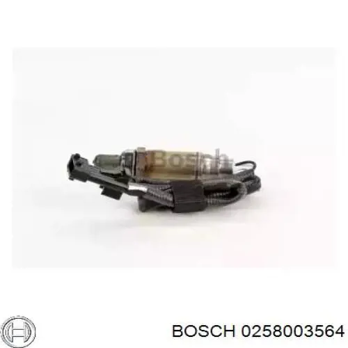 0258003564 Bosch лямбда-зонд, датчик кисню після каталізатора