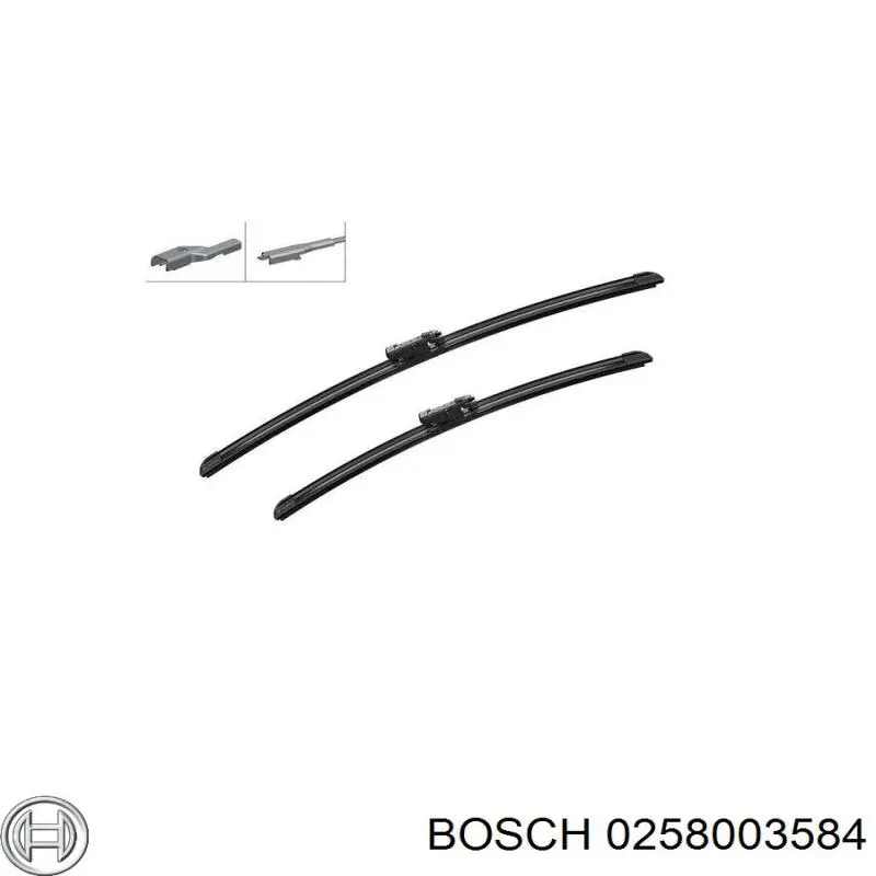 Лямбда-зонд 0258003584 Bosch