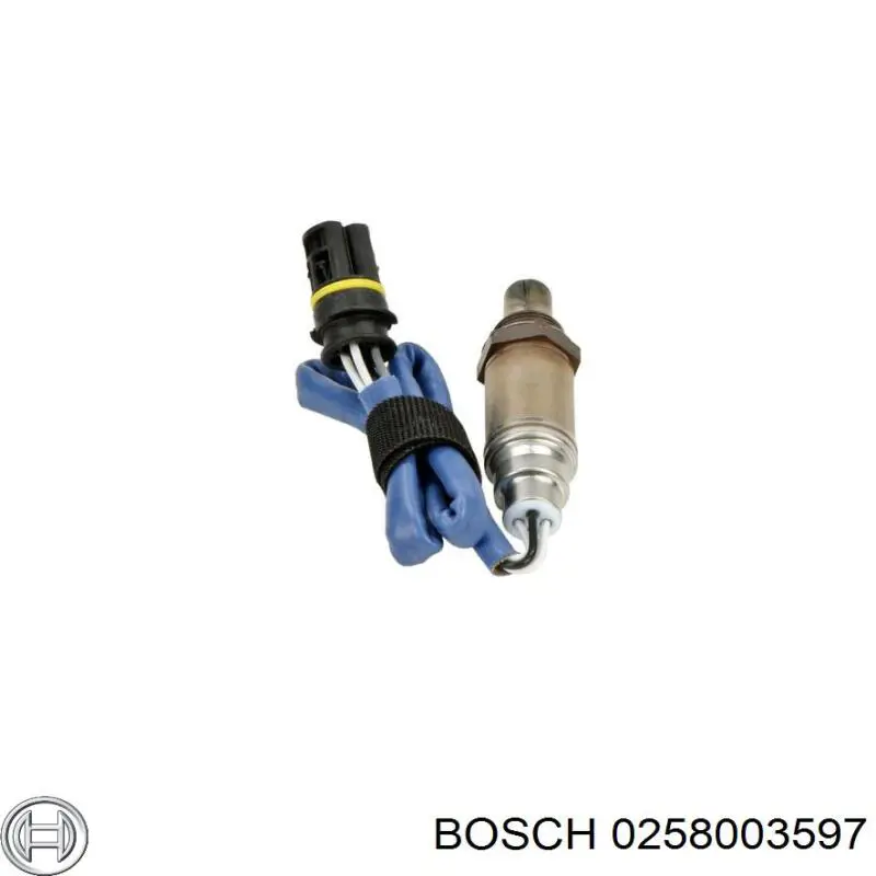 0258003597 Bosch лямбдазонд, датчик кисню до каталізатора