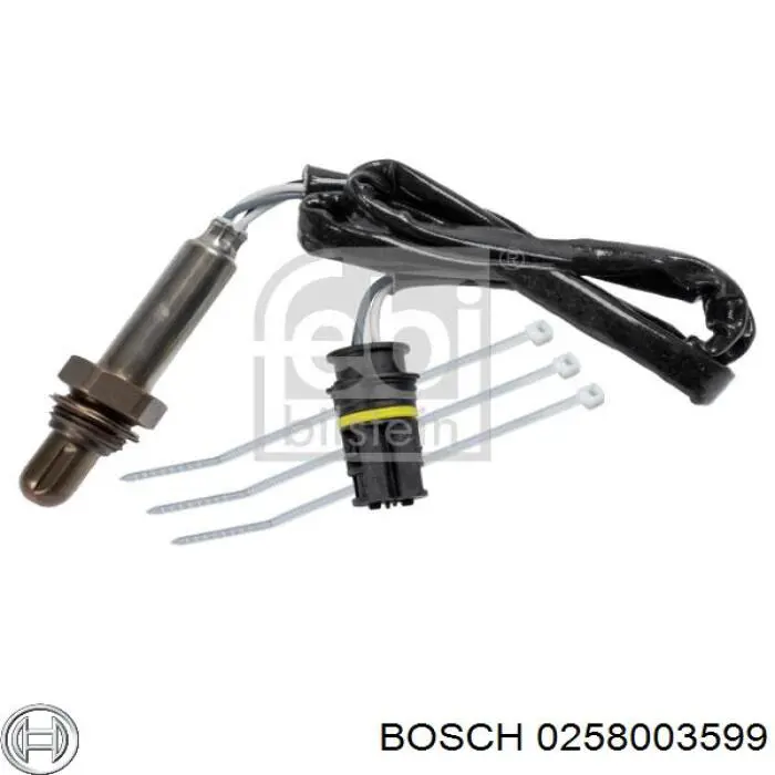 Купити A0005407317 Mercedes Лямбда-зонд, датчик кисню до каталізатора, правий
