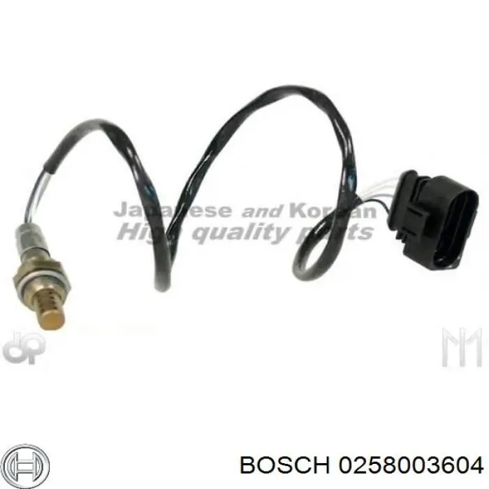 Купити 0258003604 Bosch Лямбдазонд, датчик кисню до каталізатора
