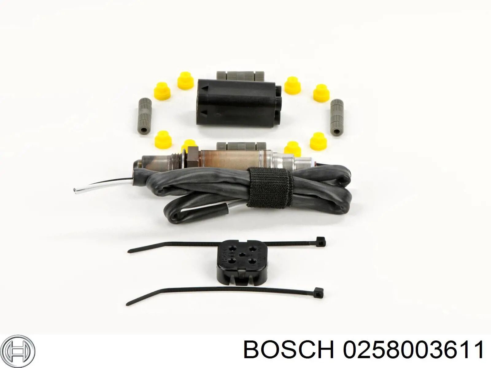 Купити 0258003611 Bosch Лямбда зонд, датчик кисню