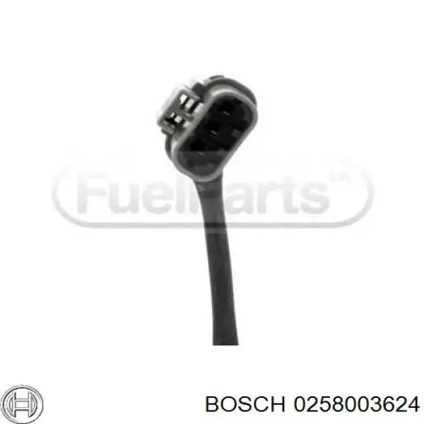 Лямбдазонд, датчик кисню до каталізатора 0258003624 Bosch