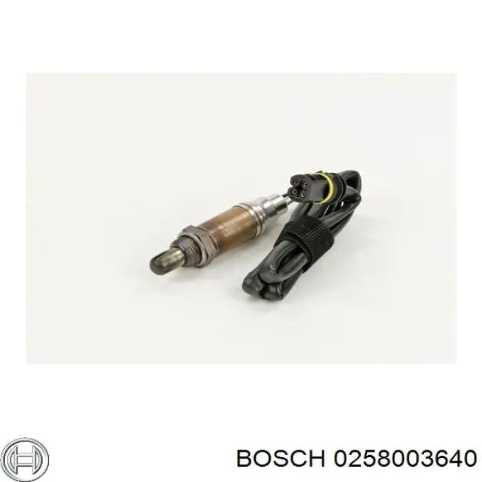 Лямбдазонд, датчик кисню до каталізатора 0258003640 Bosch