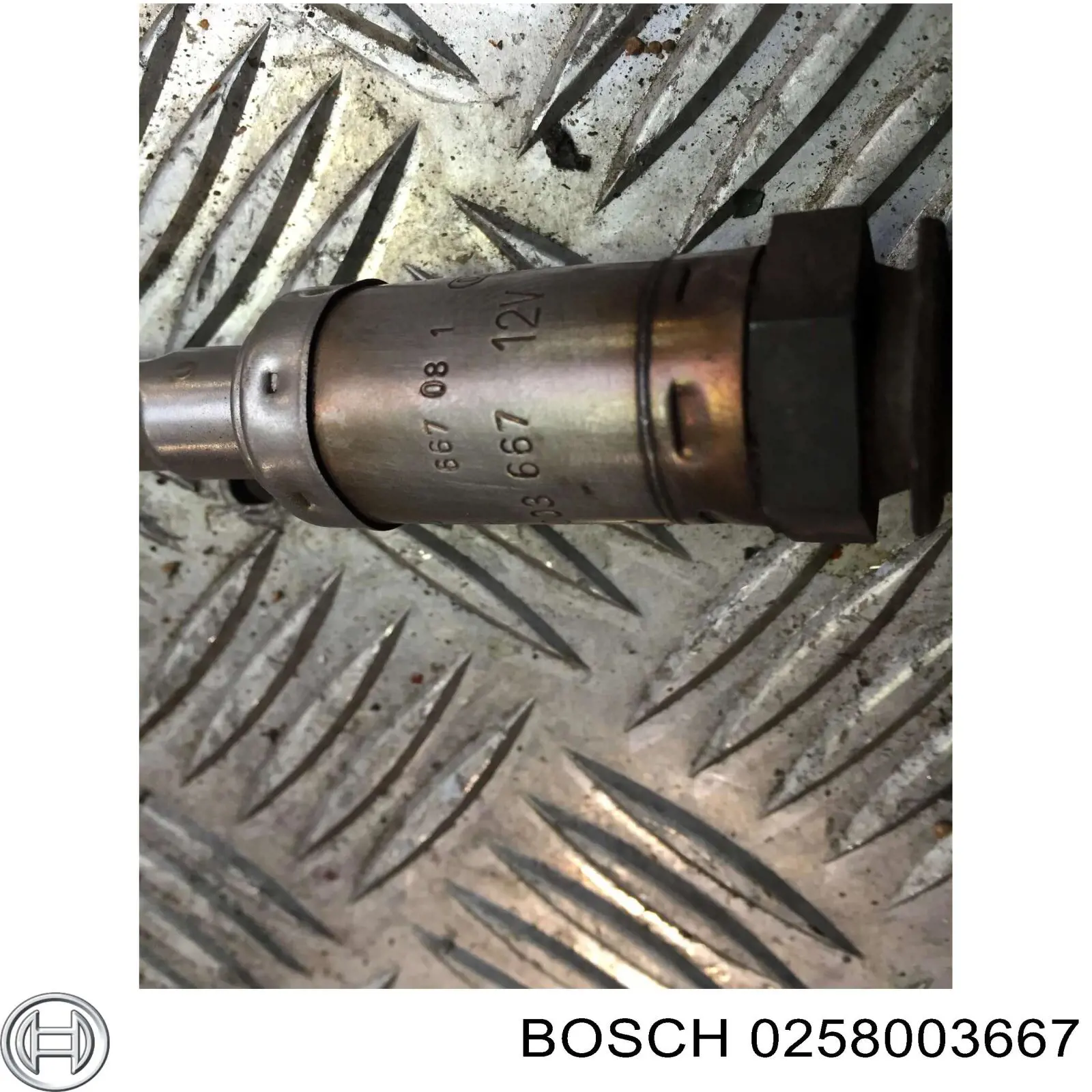 Лямбда-зонд, датчик кисню після каталізатора 0258003667 Bosch