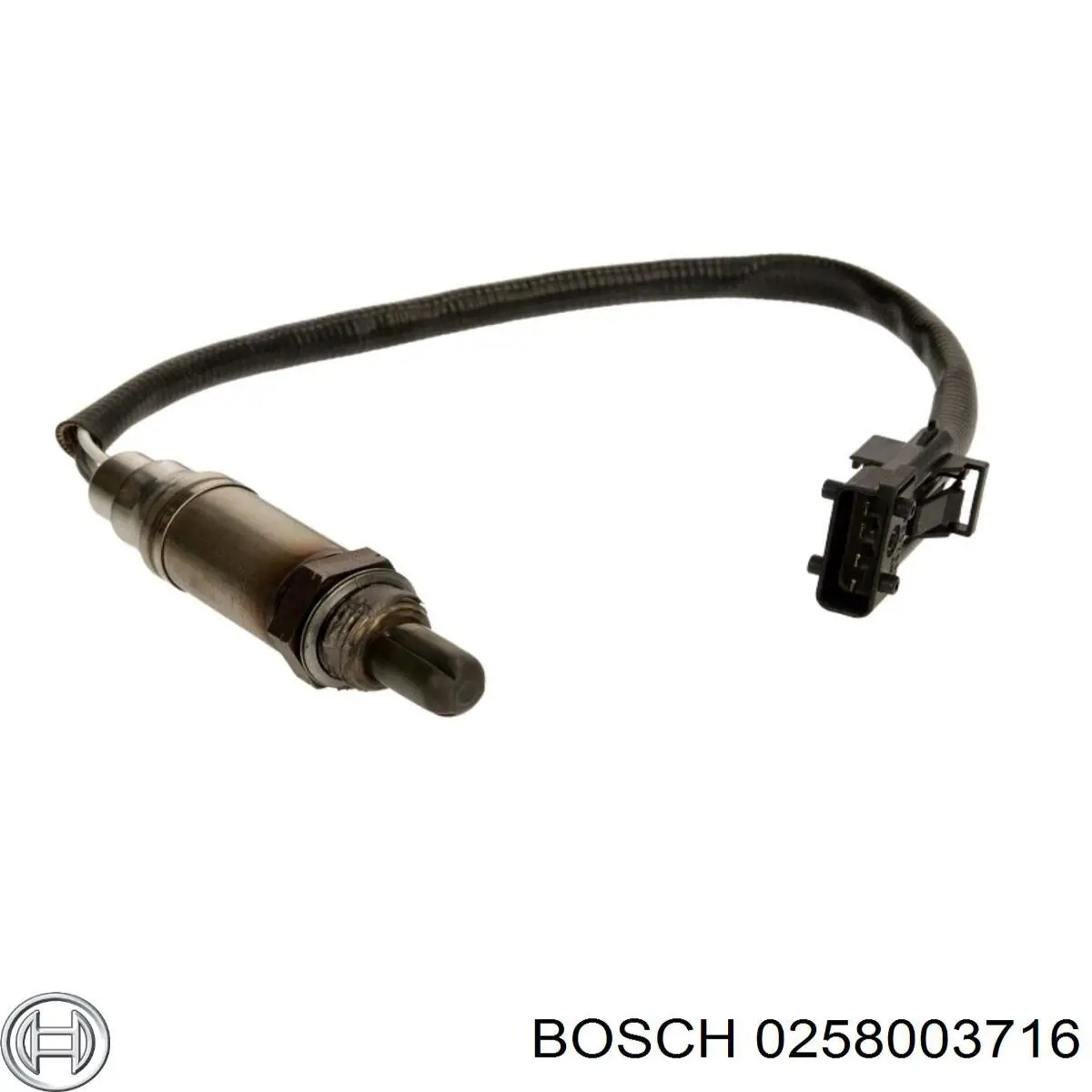 0258003716 Bosch лямбда-зонд, датчик кисню після каталізатора