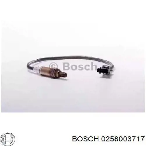 0258003717 Bosch лямбда-зонд, датчик кисню після каталізатора