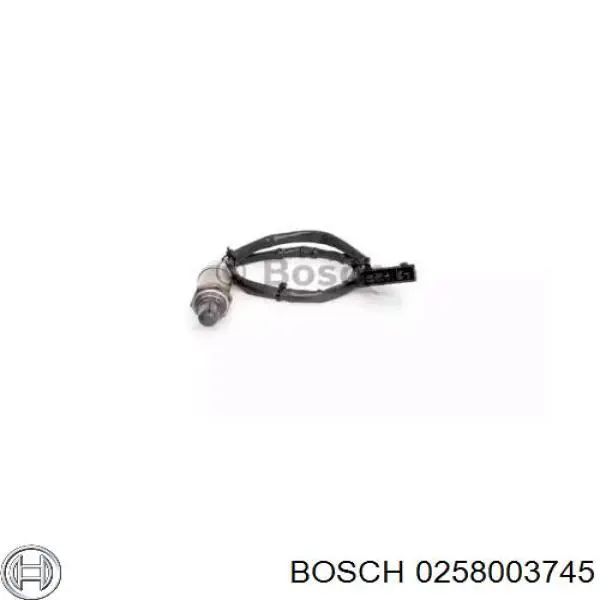 Купити 0258003745 Bosch Лямбдазонд, датчик кисню до каталізатора