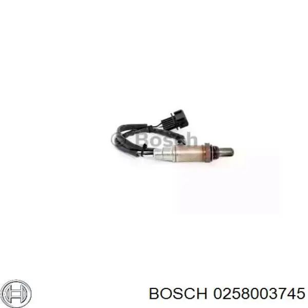 Лямбдазонд, датчик кисню до каталізатора 0258003745 Bosch