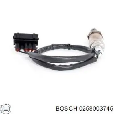0258003745 Bosch Лямбдазонд, датчик кисню до каталізатора