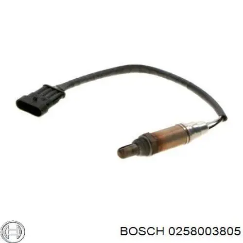 0258003805 Bosch лямбдазонд, датчик кисню до каталізатора