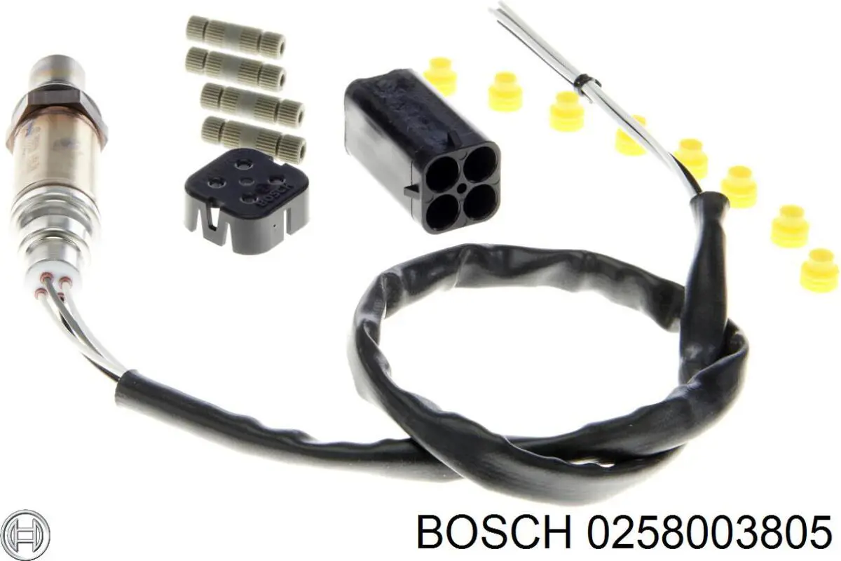 Купити 0258003805 Bosch Лямбдазонд, датчик кисню до каталізатора