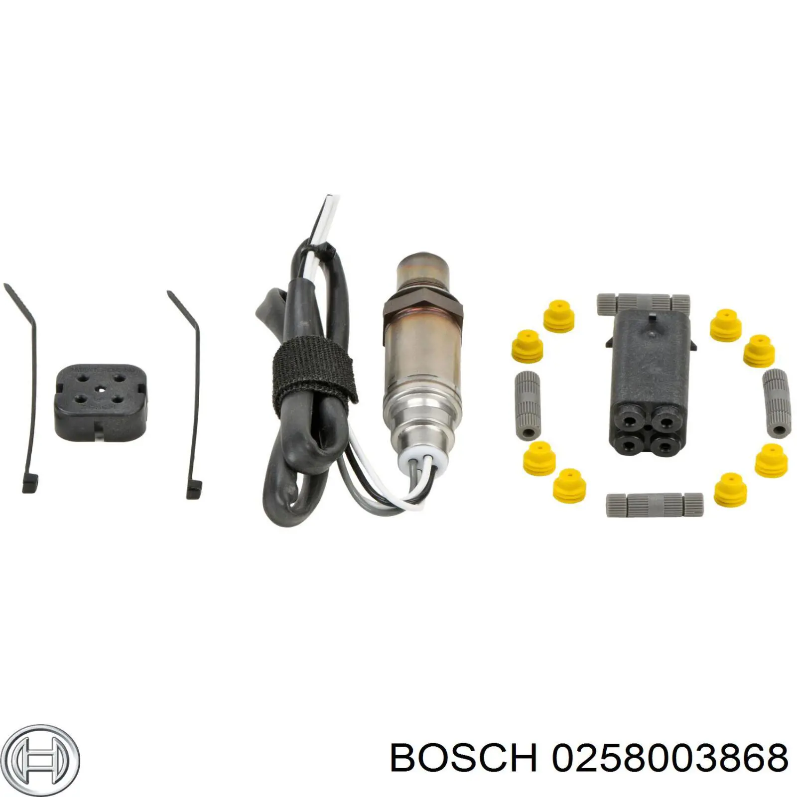 Лямбда датчик кисню Bosch 0258003868 ціна, від 58.21 USD