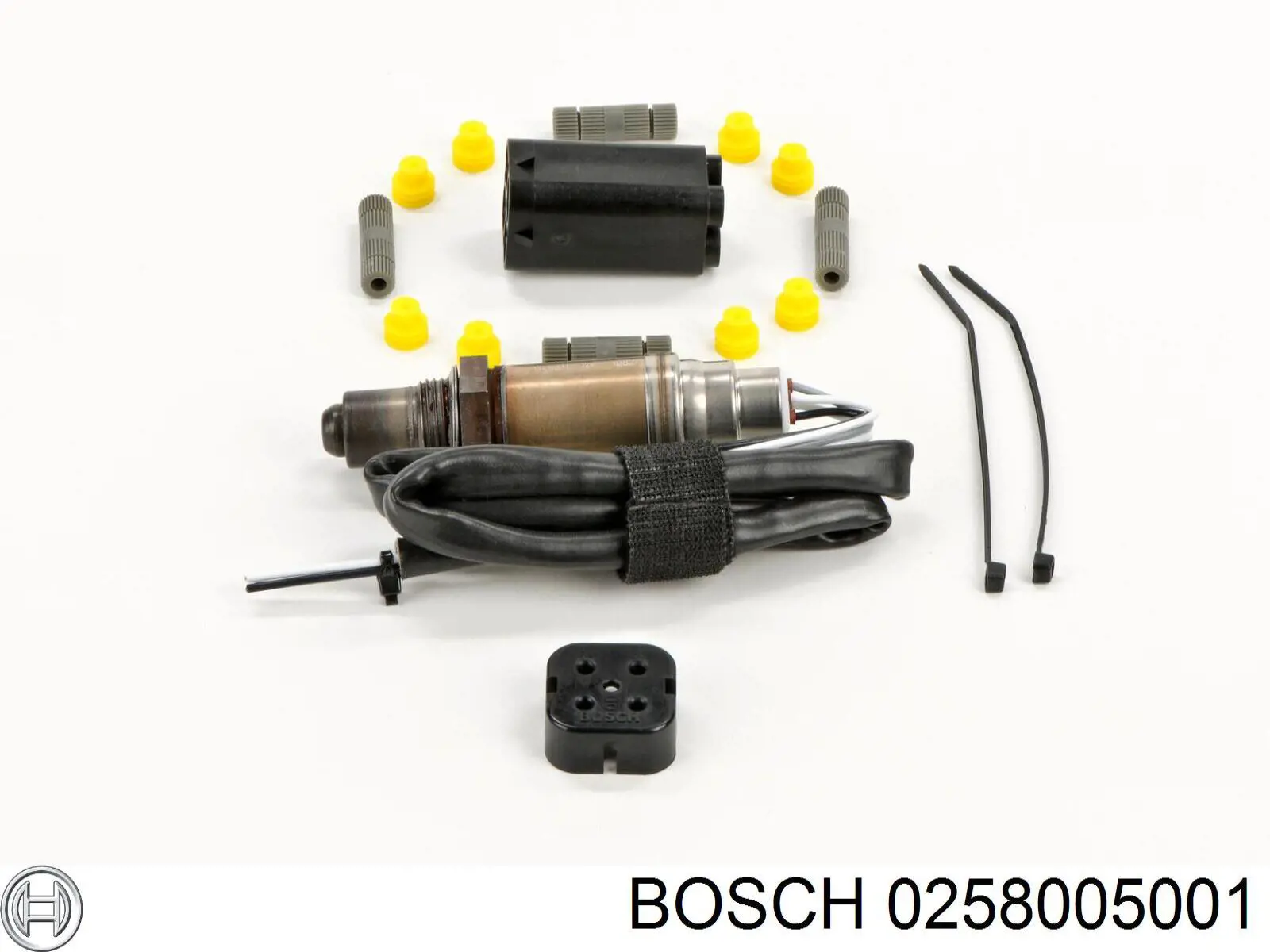 Лямбда зонд, датчик кисню до каталізатора Bosch 0258005001
