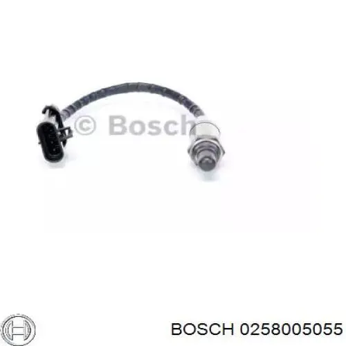 Лямбда-зонд 0258005055 Bosch
