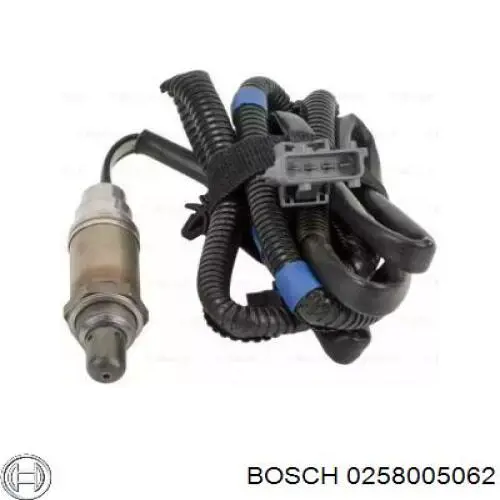 258005062 Bosch поршень в комплекті на 1 циліндр, 2-й ремонт (+0,50)