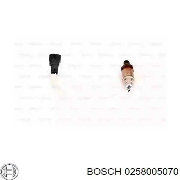 Купити 0258005070 Bosch Лямбда зонд, датчик кисню