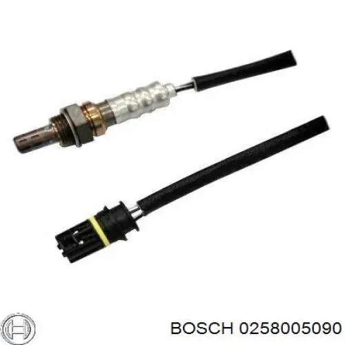 Лямбда зонд до каталізатора, правий Bosch 0258005090 ціна, від 31.67 USD