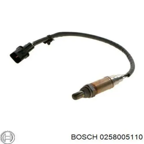 0258005110 Bosch лямбдазонд, датчик кисню до каталізатора