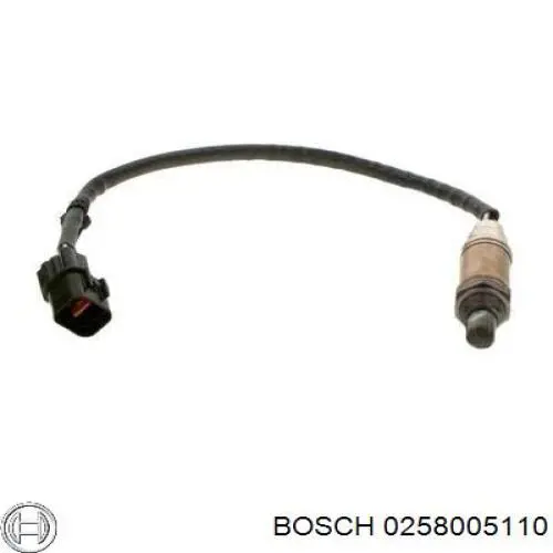 Лямбдазонд, датчик кисню до каталізатора Bosch 0258005110 ціна, від 62.29 USD