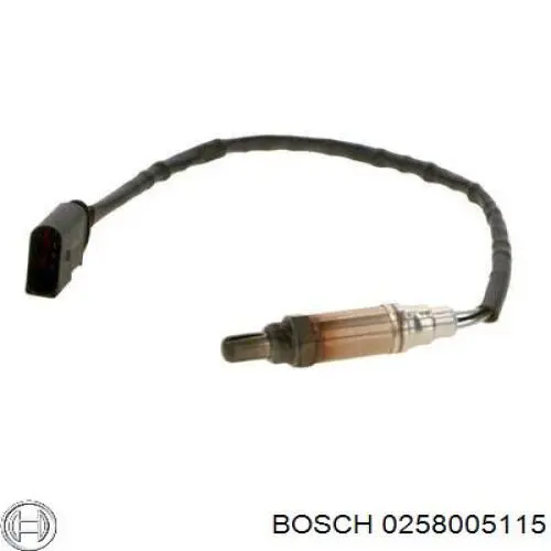 0258005115 Bosch лямбдазонд, датчик кисню