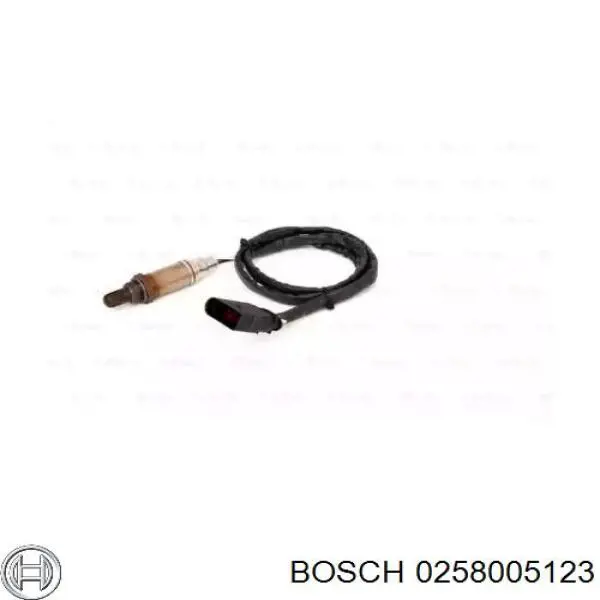 Лямбдазонд, датчик кисню до каталізатора Bosch 0258005123 ціна, від 52.33 USD