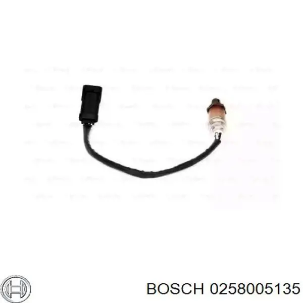 0258005135 Bosch лямбдазонд, датчик кисню до каталізатора