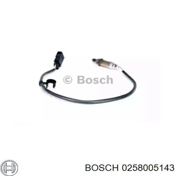 Лямбда датчик кисню Bosch 0258005143 ціна, від 77.15 USD