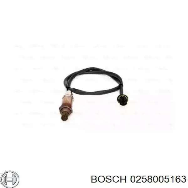 0258005163 Bosch лямбдазонд, датчик кисню до каталізатора