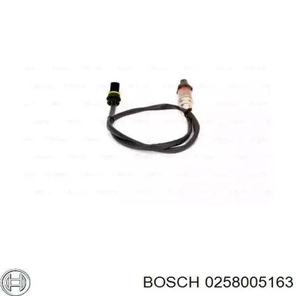 Лямбдазонд, датчик кисню до каталізатора Bosch 0258005163 ціна, від 59.08 USD