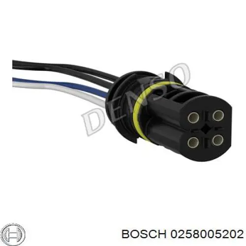 0258005202 Bosch лямбдазонд, датчик кисню
