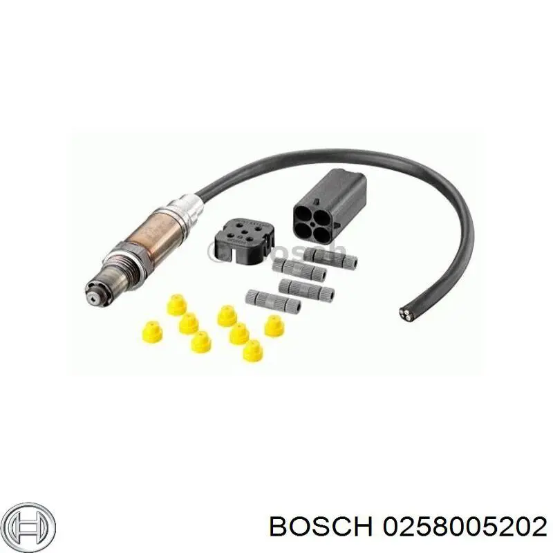 Лямбда датчик кисню Bosch 0258005202 ціна, від 20.11 USD