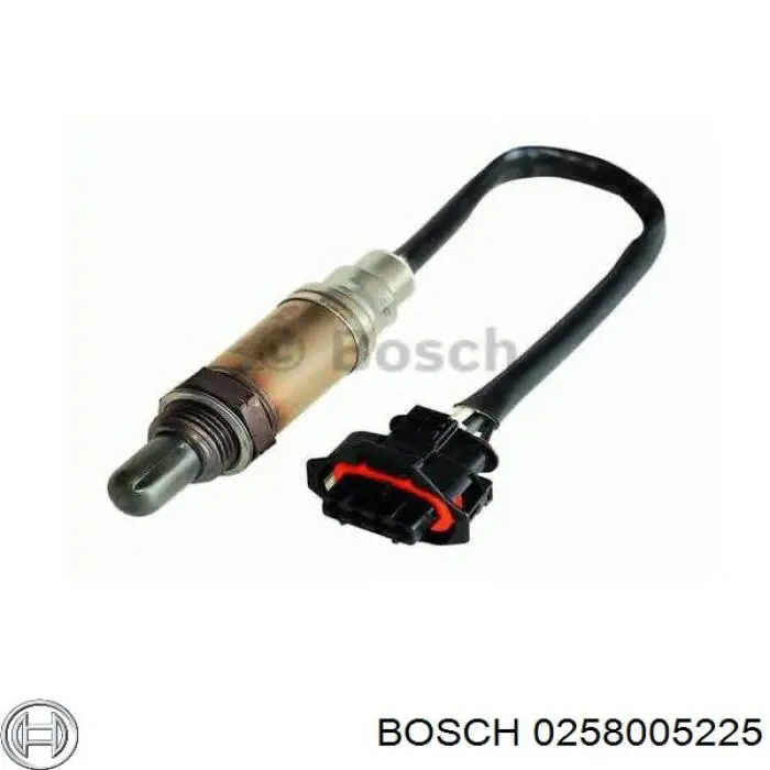 Лямбдазонд, датчик кисню до каталізатора 0258005225 Bosch