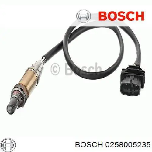 0258005235 Bosch лямбда-зонд, датчик кисню після каталізатора