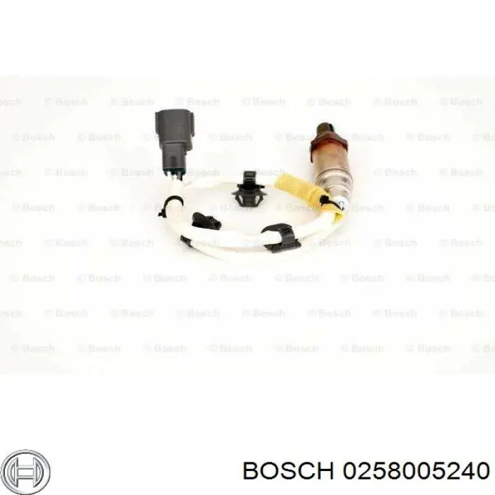 0258005240 Bosch Лямбдазонд, датчик кисню до каталізатора
