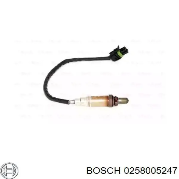 Купити 0258005247 Bosch Лямбда зонд, датчик кисню