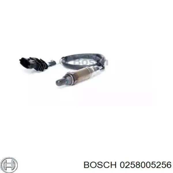Лямбдазонд, датчик кисню до каталізатора 0258005256 Bosch