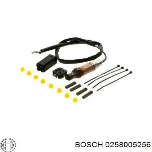 0258005256 Bosch Лямбдазонд, датчик кисню до каталізатора