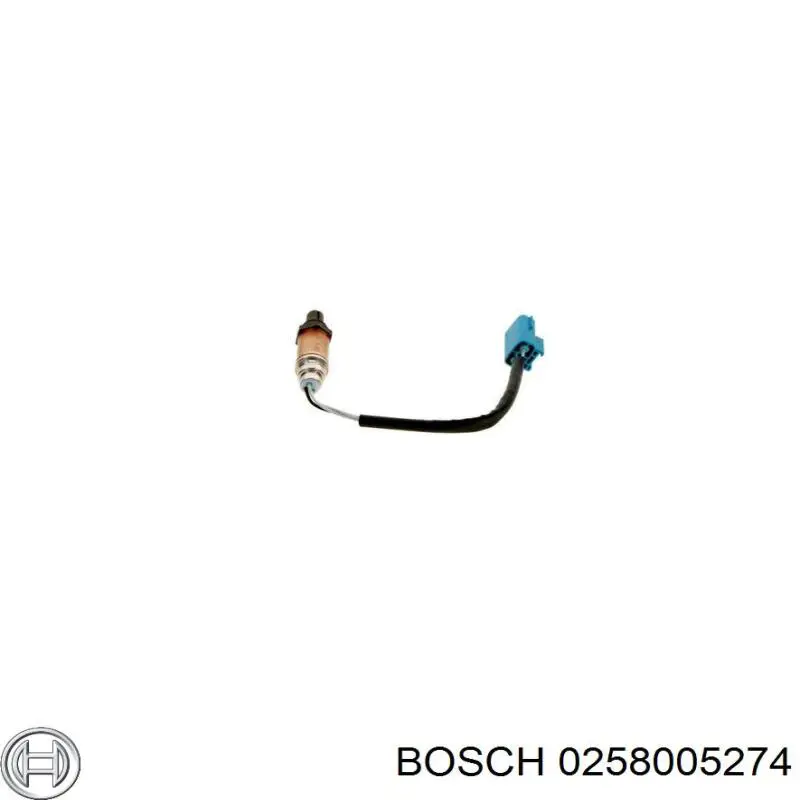 Лямбдазонд, датчик кисню до каталізатора Bosch 0258005274 ціна, від 26.38 USD