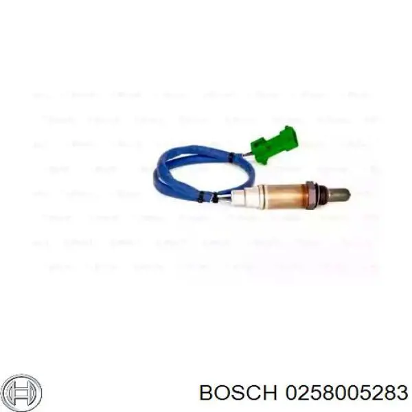 Лямбдазонд, датчик кисню до каталізатора Bosch 0258005283 ціна, від 66.95 USD