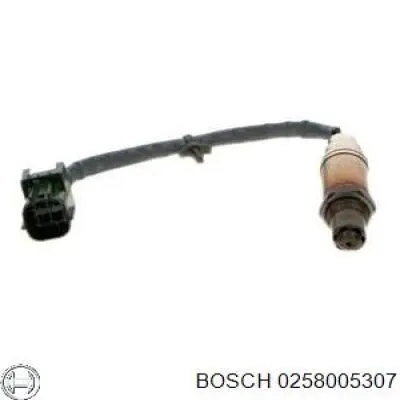 Лямбдазонд, датчик кисню після каталізатора Bosch 0258005307 ціна, від 38.13 USD