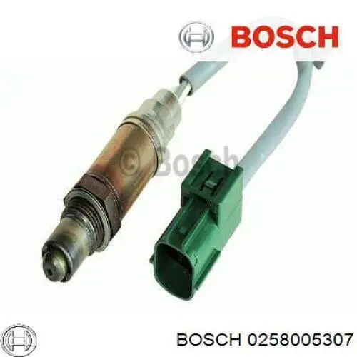 Купити 0258005307 Bosch Лямбда-зонд, датчик кисню після каталізатора