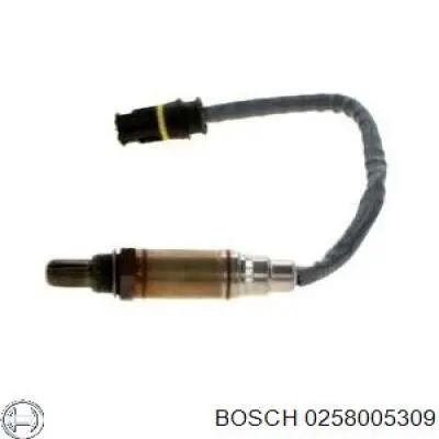 Купити 0258005309 Bosch Лямбда-зонд, датчик кисню до каталізатора, правий