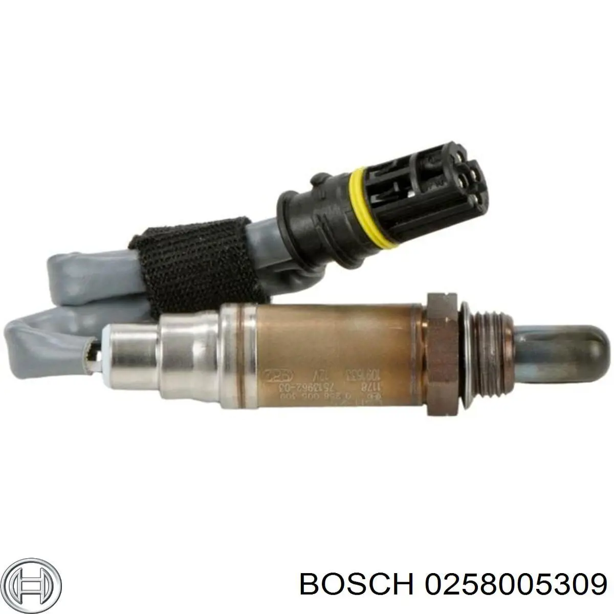 Лямбдазонд, датчик кисню до каталізатора, правий Bosch 0258005309