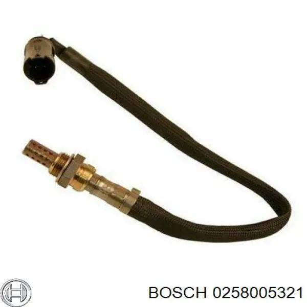 Лямбда-зонд, датчик кисню після каталізатора 0258005321 Bosch