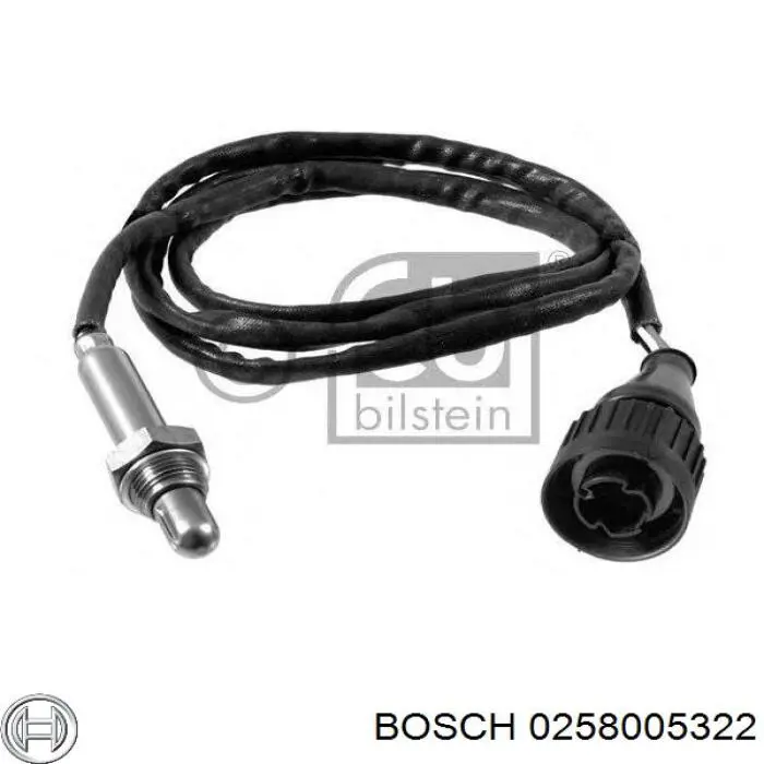 Лямбда-зонд 0258005322 Bosch
