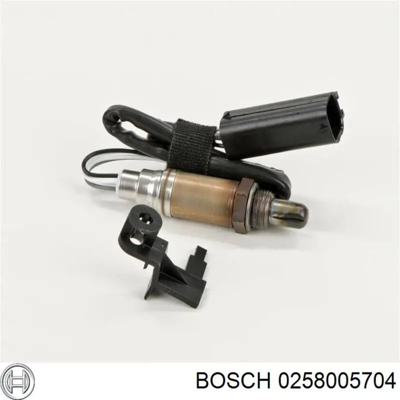 0258005704 Bosch лямбдазонд, датчик кисню до каталізатора