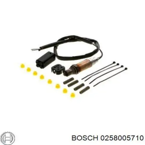 Купити 0258005710 Bosch Лямбда зонд, датчик кисню
