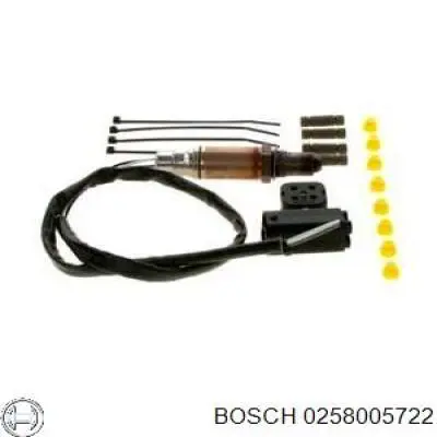 Лямбдазонд, датчик кисню після каталізатора Bosch 0258005722 ціна, від 50.18 USD